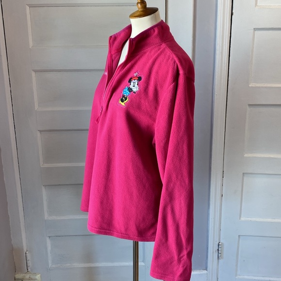 Disney Store Pink Minnie Mouse Monogrammed Pullover, Size XL - Picture 12 of 15